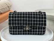 Chanel black 1112 CF with silver buckle 25cm - 1