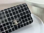 Chanel black 1116 CF with silver buckle 20cm - 4