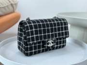 Chanel black 1116 CF with silver buckle 20cm - 5