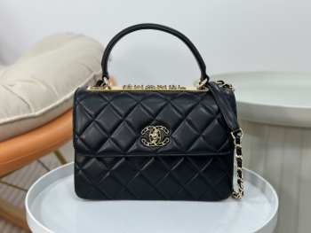 Chanel 92236 trendy in black 25x12x17cm