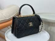 Chanel 92236 trendy in black 25x12x17cm - 4