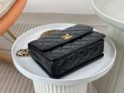 Chanel 23p in black 22x9x16cm - 5