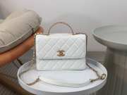 Chanel 23p in white 22x9x16cm - 1