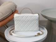 Chanel 23p in white 22x9x16cm - 3