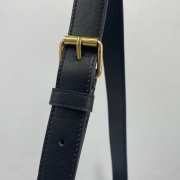 Balenciagα Downtown 92724 With Gold Buckle In Black 25.5x6x16cm - 4