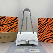 Balenciaga 92832 crush in white 25x15x9.5cm - 1