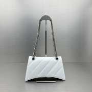 Balenciaga 92832 crush in white 25x15x9.5cm - 6