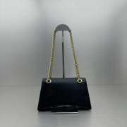 Balenciaga 92832 crush in black with gold buckle 25x15x9.5cm - 5