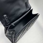 Balenciaga crush in black 25x15x9.5cm - 4