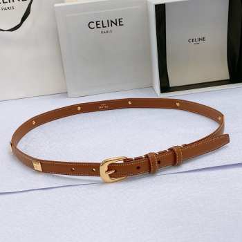 Celine belt with inlaid hardware width 1.8cm