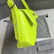 Balenciaga XX in luminous green 27x4.8x15.5cm - 3