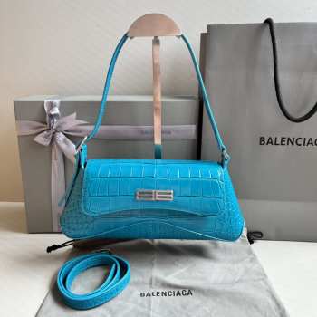 Balenciaga XX in blue 27x4.8x15.5cm