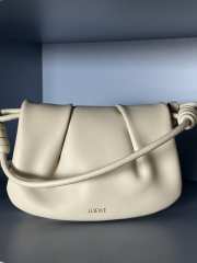 Loewe paseo creamy underarm bag 25x8x17cm - 1