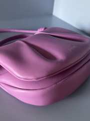 Loewe paseo rose purple underarm bag 25x8x17cm - 5