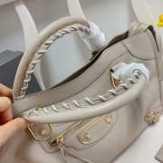 Balenciaga Classic Leather Light Gray 38x24x14cm - 2