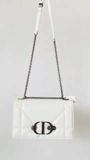 Christian Dior Montaigne In White 25x15x8cm - 6