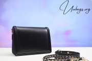 LV dauphine classic in black 25x17x10.5cm - 2