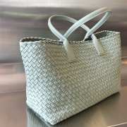 Bottega Veneta 608811 Cabat Mint Green 51x45x20cm - 2