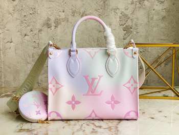 Louis Vuitton small onthego sunrise pastel 25x19x11.5cm