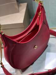 Bvlgari Serpenti Ellipse Bag In Red 25.5x25x5.5cm  - 5