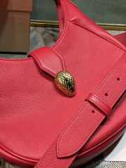 Bvlgari Serpenti Ellipse Bag In Red 25.5x25x5.5cm  - 3