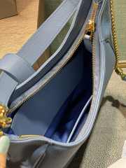 Bvlgari Serpenti Ellipse Bag In Blue 25.5x25x5.5cm - 6