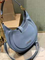 Bvlgari Serpenti Ellipse Bag In Blue 25.5x25x5.5cm - 4