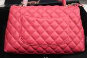 Chanel Coco handle in red with gold buckle 24cm - 4