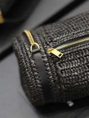 YSL Sade Bag In Black 30×12×10cm - 4