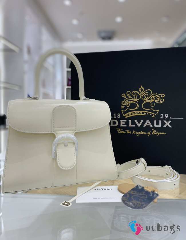 Delvaux Brillant In White 24x12x19cm - 1