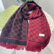 Gucci cashmere jacquard scarf - 5