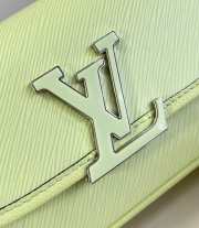 LV M22960 Buci Bag In Green 24.5x15.5x9cm - 4