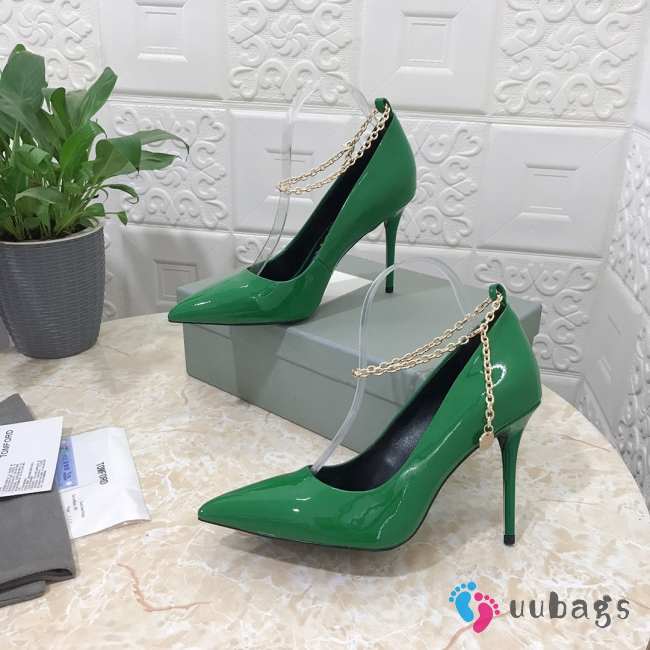 Tom Ford High Heels 10.5cm In Dark Green  - 1