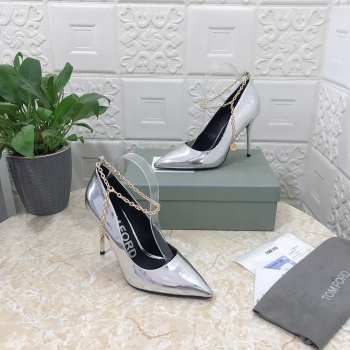 Tom Ford High Heels 10.5cm In Silver