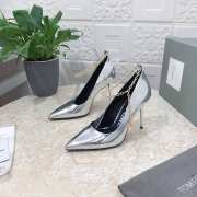 Tom Ford High Heels 10.5cm In Silver - 5