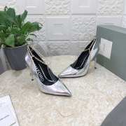 Tom Ford High Heels 10.5cm In Silver - 2