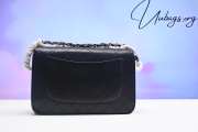 Chanel flap bag small black lambskin 30cm - 4