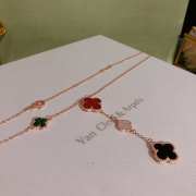 Van Cleef & Arpels four-leaf clover necklace - 6