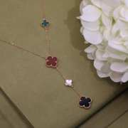 Van Cleef & Arpels four-leaf clover necklace - 2