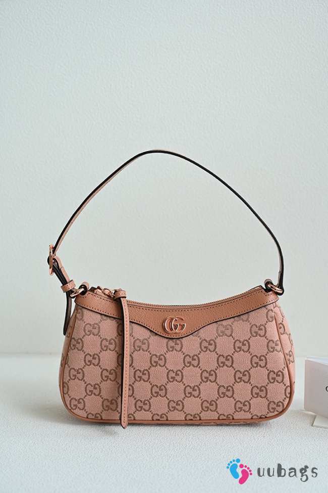 GG Ophidia Handbag Small Supreme In Pink - 1