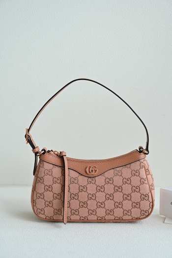 GG Ophidia Handbag Small Supreme In Pink