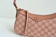 GG Ophidia Handbag Small Supreme In Pink - 6