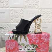 D&G Down-Padded Mules 12cm - 3