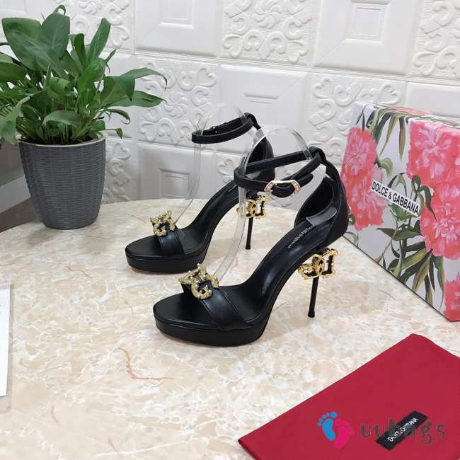 D&G black high heels 12cm - 1