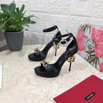 D&G black high heels 12cm