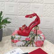 D&G red high heels 12cm - 3