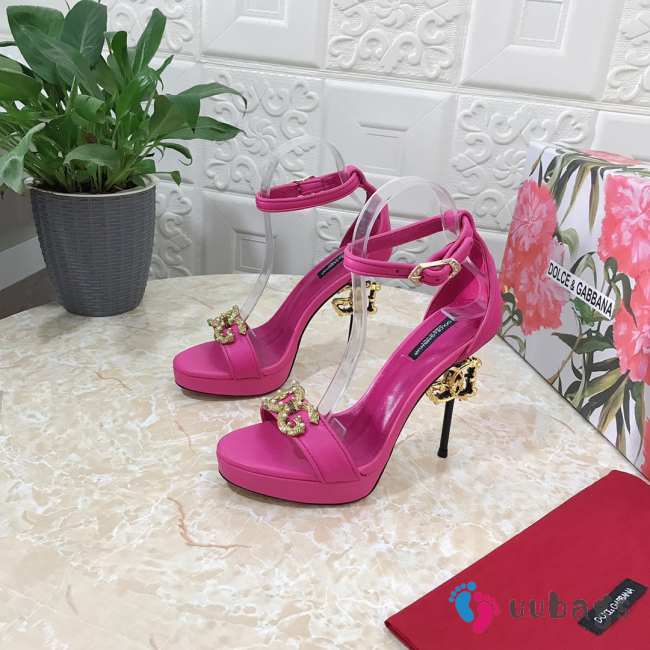 D&G pink high heels 12cm - 1