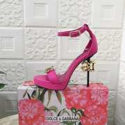 D&G pink high heels 12cm - 5