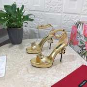 D&G gold high heels 12cm - 1