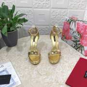 D&G gold high heels 12cm - 2